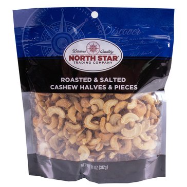 North Star Cashew Halves & Pieces, 11oz