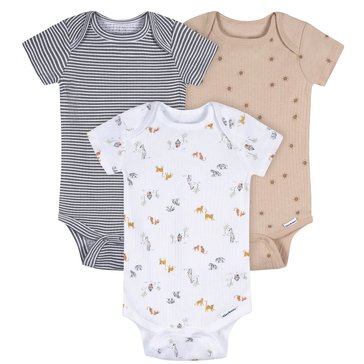 Gerber Baby Neutral Onesies, 3-Pack