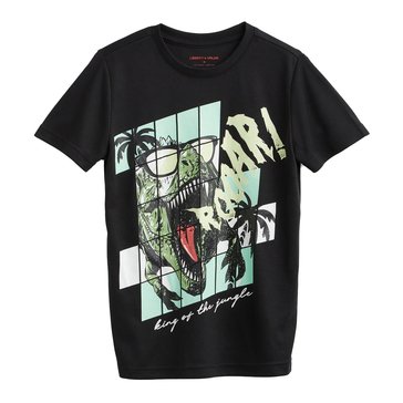 Liberty & Valor Big Boys' Short Sleeve Dino Invasion Tee