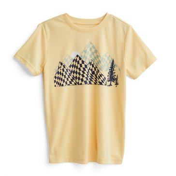 Liberty & Valor Big Boys' Short Sleeve Checked Hills Tee