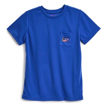 Liberty & Valor Big Boys' Short Sleeve Front Back Extreme Speed Pocket Tee
