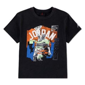 Jordan Little Boys' Short Sleeve MJ Throwback Slam Tee