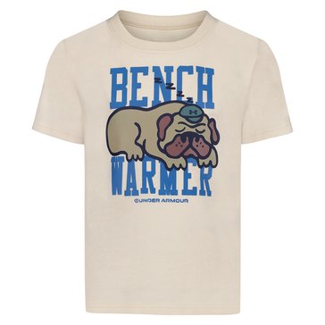 Under Armour Little Boys' Short Sleeve Bench Warmer Tee