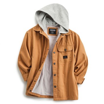 Tony Hawk Little Boys' Fleece Lined Twill Shacket