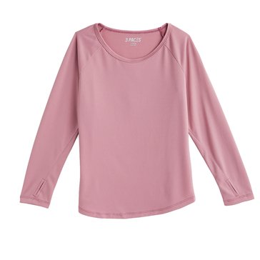 3 Paces Big Girls' Reglan Long Sleeve Active Top