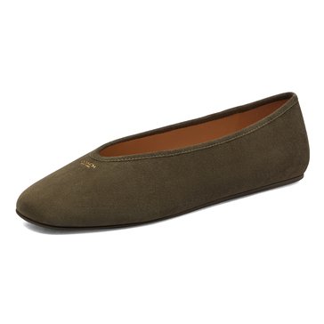 Coach Women's Houston Suede Ballet Flat