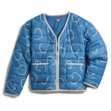 Liberty & Valor Big Girls' Heart Quilted Prairie Jacket