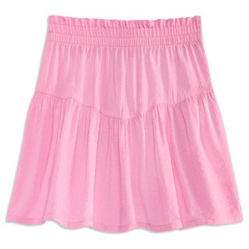 Liberty & Valor Big Girls' Dobby V Seam Skirt