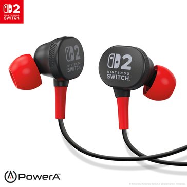 PowerA Wired Earbuds for Nintendo Switch 2