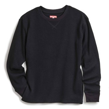 Liberty & Valor Big Boys' Thermal Crewneck Tee