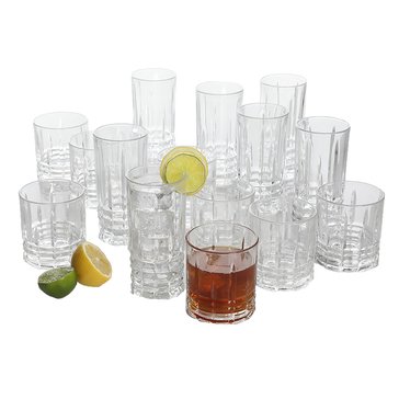 Gibson Home 16-Piece Jewelite Glassware Set