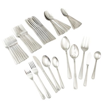 Gibson Home Aston 45-Piece Flatware Set with Tray