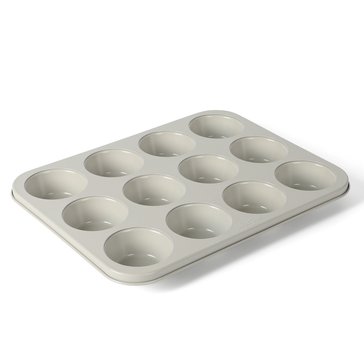 Martha Stewart Gallen 12-Cup Carbon Steel Muffin Pan