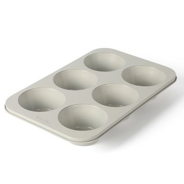 Martha Stewart Gallen 6-Cup Carbon Steel Muffin Pan