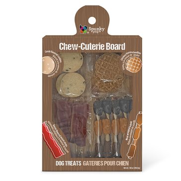 Spunky Pup Cuterie Meaty Cookies Waffles Bacon And Kabobs Dog Treats