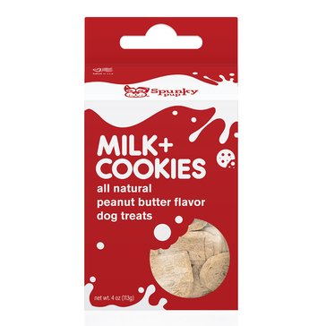Spunky Pup Milk And Cookies Peanut Butter Dog Treats