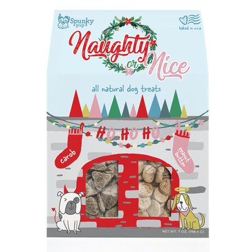 Spunky Pup Naughty or Nice Peanut Butter And Carob Dog Treats