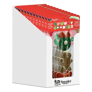 Spunky Pup Spunky Cookie Wreath Gingerbread Man And Bone Dog Treat