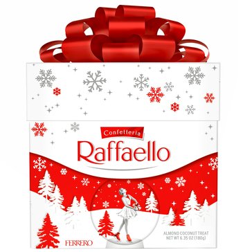 Ferrero Rocher Raffaello Gift Box, 18-Piece