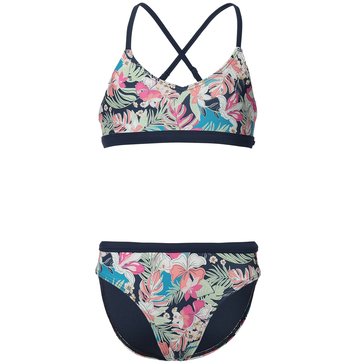Roxy Big Girls' Moody Tropical 2-Piece Swimsuit