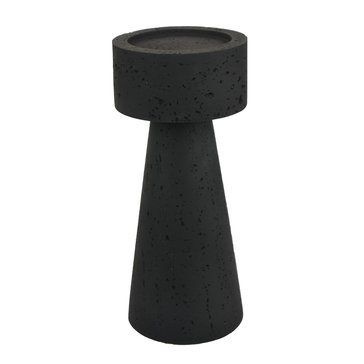Three Hands 11-Inch Stoneware Taper Candle Holder