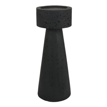 Three Hands 13-Inch Stoneware Taper Candle Holder