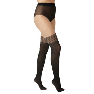 Hue Women's Faux Thigh High Tights