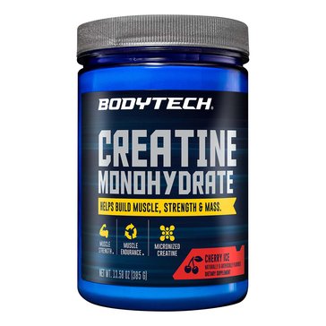 BodyTech Creatine Monohydrate Powder, 55-Servings