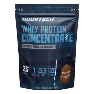 BodyTech Whey Protein Concentrate Powder, 20-Servings