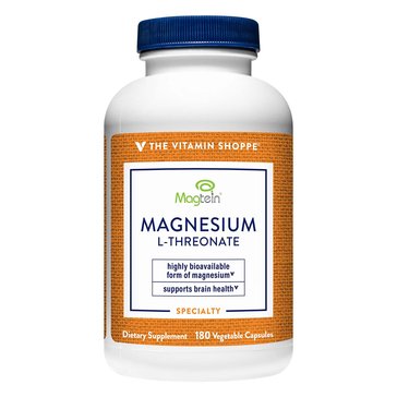 The Vitamin Shoppe Magnesium L-Threonate Capsules, 180-Count