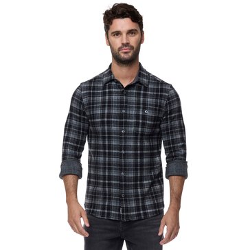 Flag & Anthem Men's Carris Long Sleeve Knit Flannel Shirt