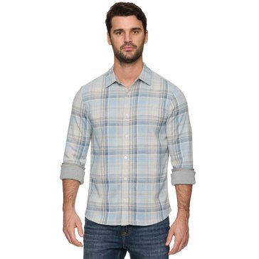 Flag & Anthem Men's Morse Long Sleeve Knit Flannel Shirt