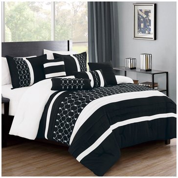 Esca Wire Mesh 7-Piece Comforter Set