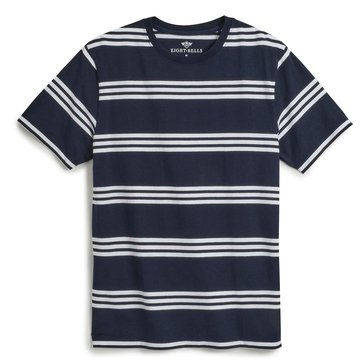 Eight Bells Men's Short Sleeve Stripe Tee