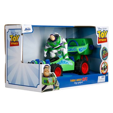 Jada Toys Disney Toy Story Turbo Buggy with Buzz Remote Controlled Vehicle