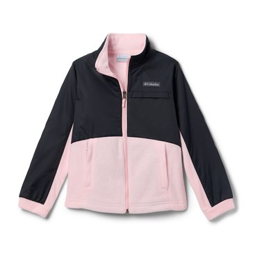 Columbia Big Girls' Benton Fleece Overlay Jacket