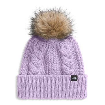 The North Face Girls' Oh Mega Fur Pom Beanie