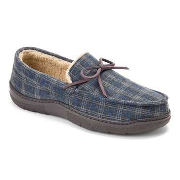 Dearfoams Men's Waylen Microsuede Moccasin