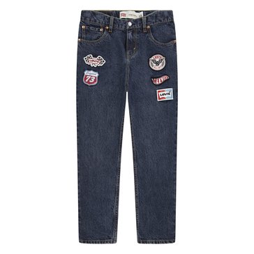 Levi's Big Boys' Loose Taper Patch Jeans