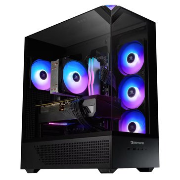 iBuyPower Element 9 Gaming Desktop, Intel Core i5 (14400F), 16GB RAM, NVidia GeForce RTX 5060 TI, 1TB SSD