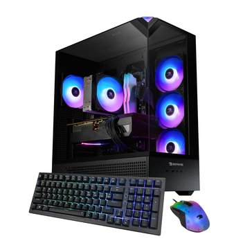 iBuyPower Element 9 Gaming Desktop, Intel Core i9 (14900F), 32GB RAM, NVidia GeForce RTX 5070, 1TB SSD