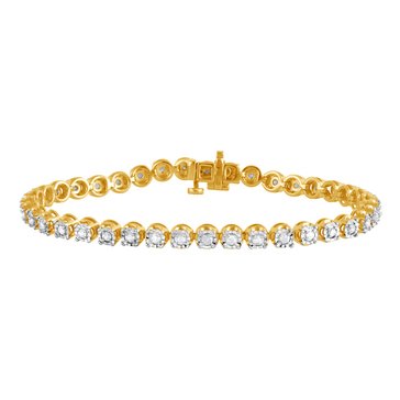 Diamond Brilliance 1 cttw Lab Grown Diamond Tennis Bracelet