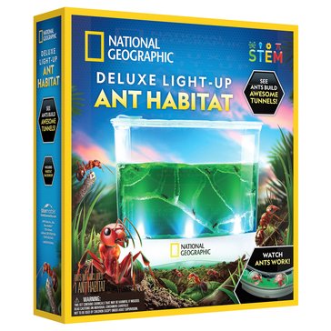 National Geographic Deluxe Light-Up Ant Habitat