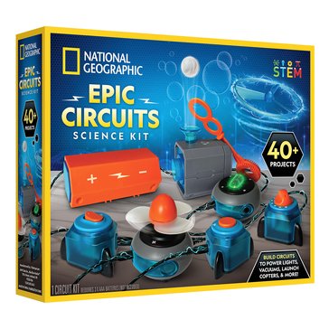 National Geographic Epic Circuits Science Kit