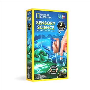 National Geographic Sensory Science Activity Kit