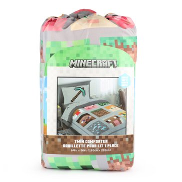 Jay Franco Minecraft Comforter Set