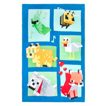 Jay Franco Minecraft A Beautiful Day Blanket
