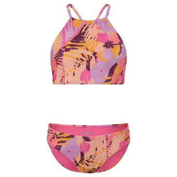 Roxy Big Girls' Beach Bliss 2-Piece Swimsuit