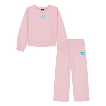 Under Armour Little Girls' Rival Fleece Flare Leg Set