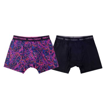 Pair of Thieves Men's Super Fit Boxer Brief, 2-Pack